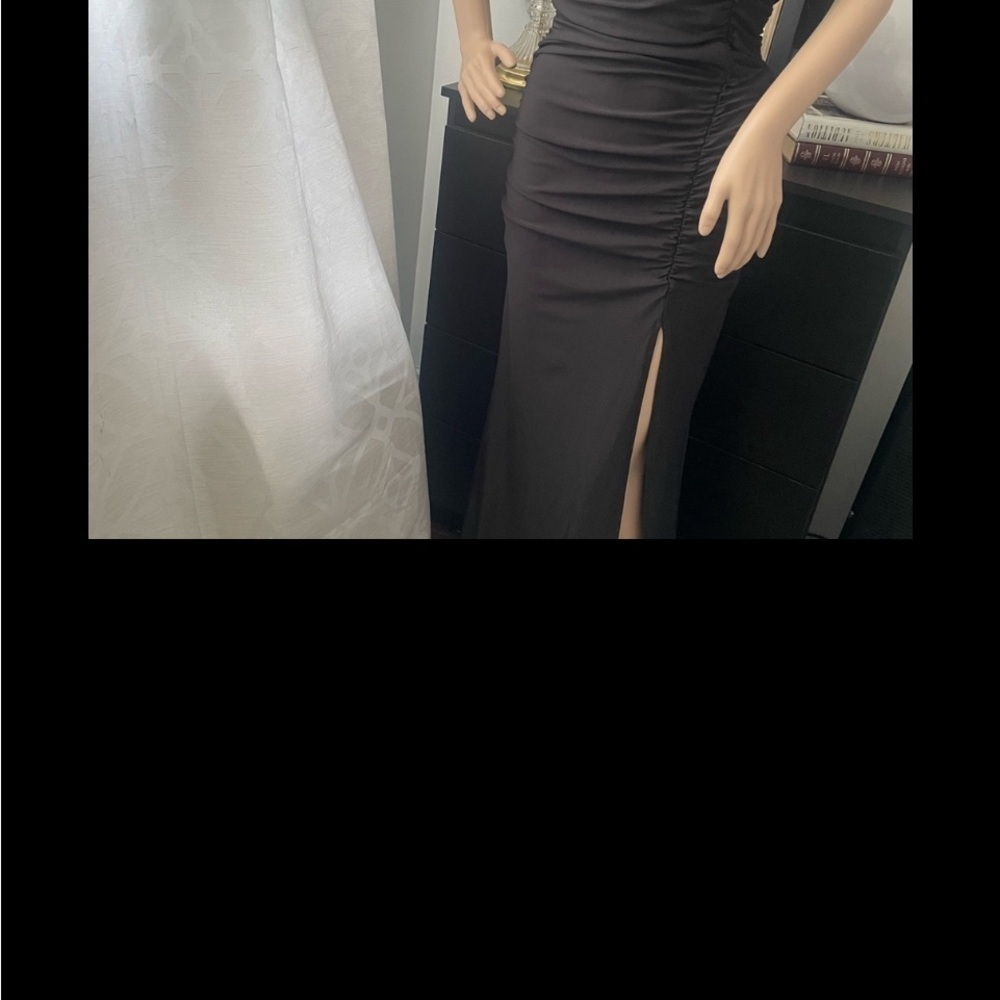 NWT Lovely Day Black Maxi Dress size M